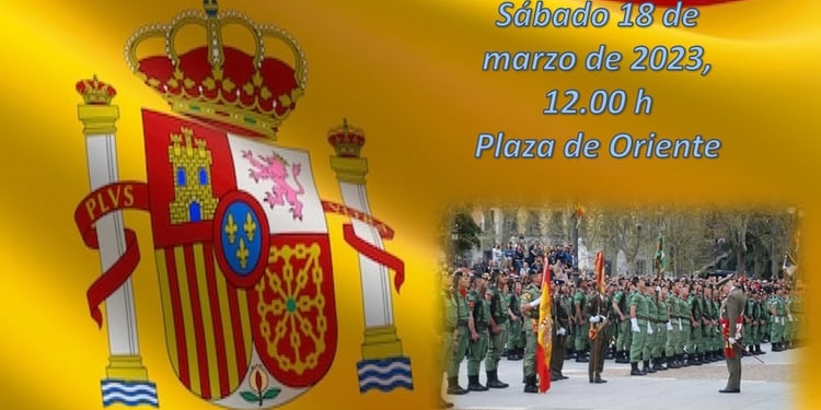 Defensa organiza una jura de bandera para civiles en la Plaza de Oriente