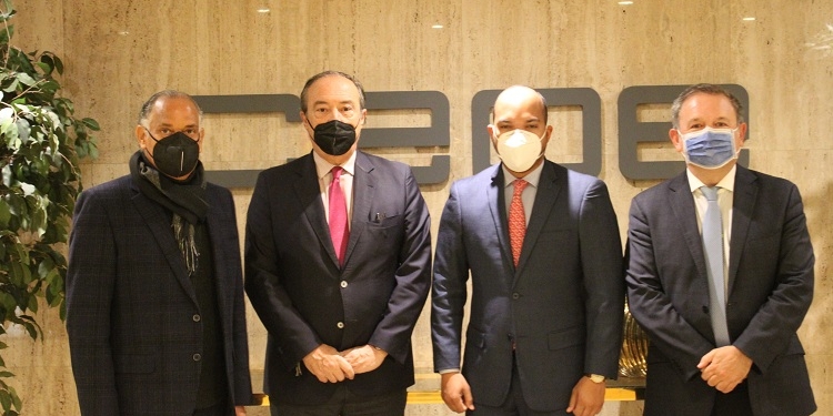 El nuevo presidente de los empresarios iberoamericanos visitó CEOE