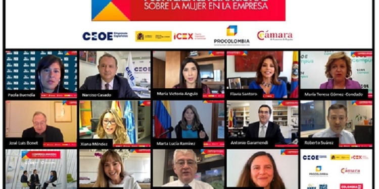 Gobiernos y empresas de España y Colombia apoyan el liderazgo de las mujeres