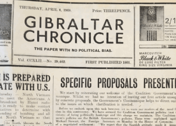 Un contacto secreto con España provocó fuertes disturbios en Gibraltar en 1968