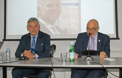 El candidato de Colombia propone reducir el gasto burocrático de la OMT