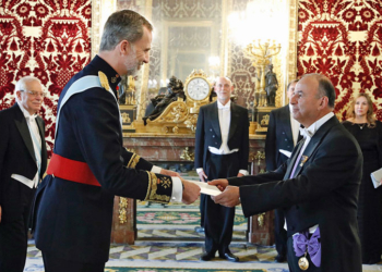 Catorce embajadores presentaron Credenciales al Rey en los últimos veinte días