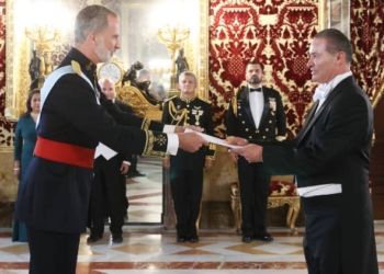 Los embajadores de México, Brasil y Chile entregan Cartas Credenciales al Rey