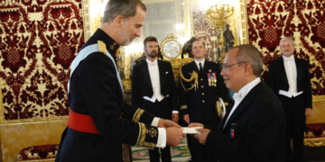 El embajador de la República Francesa, Jean-Michel Casa./ Fotos: Casa Real