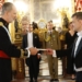 Don Felipe recibe las Cartas Credenciales del Embajador de Rumanía, George Gabriel Bologan./ Fotos: Casa de SM el Rey