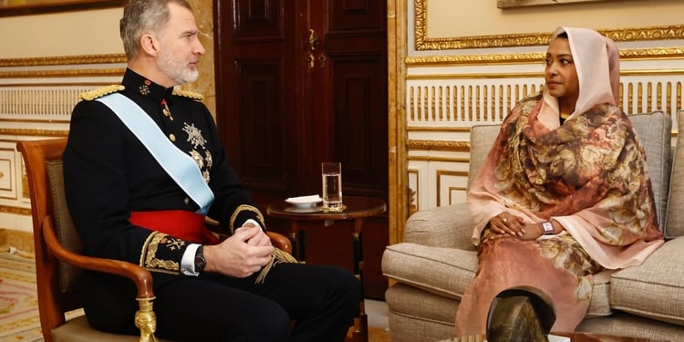 Siete nuevos embajadores en España presentan sus Cartas Credenciales ante el Rey