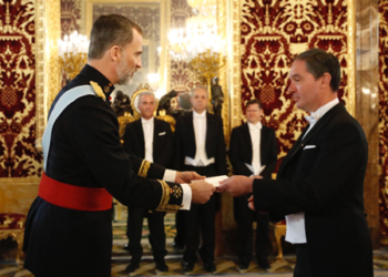 Seis embajadores presentan Cartas Credenciales ante el Rey Felipe VI
