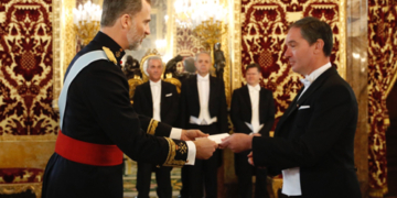 Seis embajadores presentan Cartas Credenciales ante el Rey Felipe VI