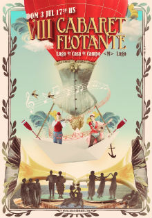 Fiesta del Cabaret flotante y música swing en el Lago de la Casa de Campo