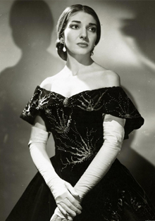 Homenaje de la Fundación Excelentia a la diva de la ópera, Maria Callas