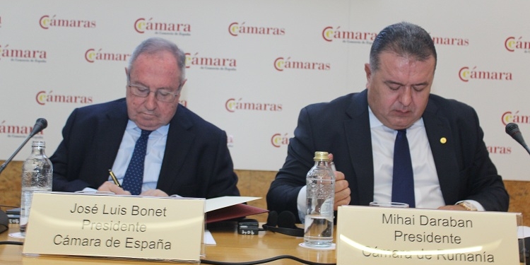 Las Cámaras de España y Rumanía impulsarán las relaciones comerciales