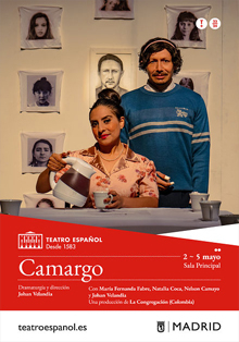 El Teatro Español presenta ‘Camargo’, del colombiano Johan Velandia