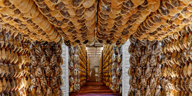 Chefs húngaros reciben formación sobre el jamón curado en Segovia