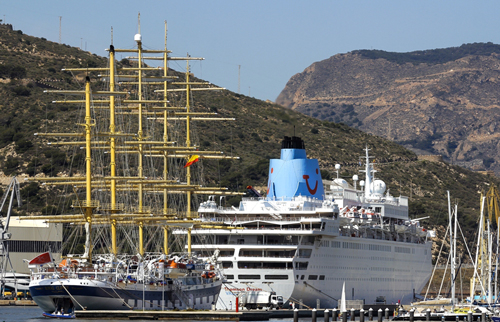 España registró en 2015 el mayor tráfico de pasajeros en cruceros de su historia