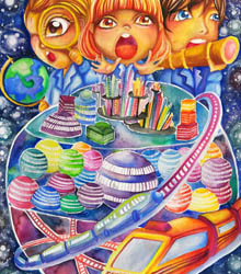 Paz y Cooperación presenta la Exposición de Arte Escolar en Alicante