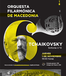 La Orquesta Filarmónica de Macedonia actúa en Zaragoza y Huesca