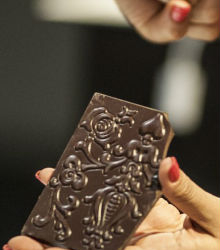 Cata de chocolates dirigida por la gastrónoma Helen López en Madrid