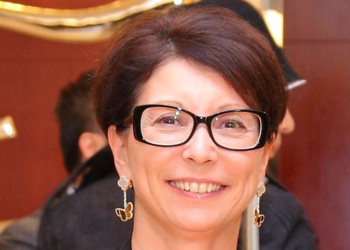 La embajadora Catherine Fautrier.