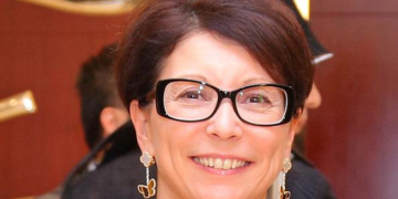 La embajadora Catherine Fautrier.