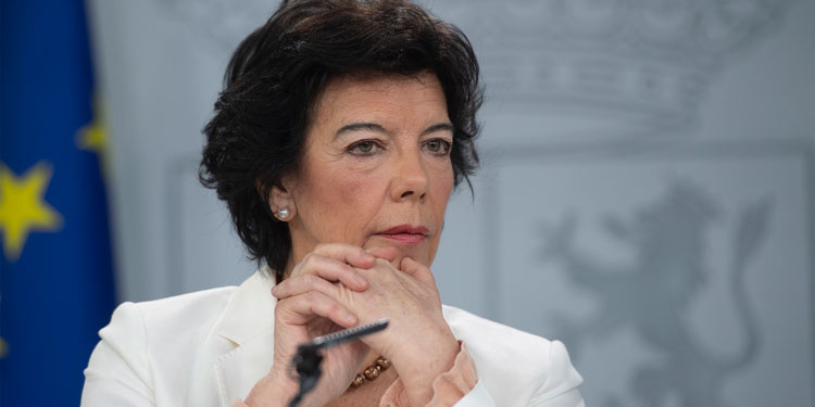 La ministra de Educación y portavoz del Gobierno, Isabel Celaa./ Foto: Pool Moncloa/Borja Puig de la Bellacasa