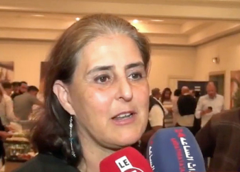 Celsa Nuño, entrevistada en Rabat en 2019.