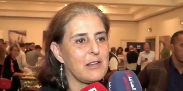 Celsa Nuño, entrevistada en Rabat en 2019.