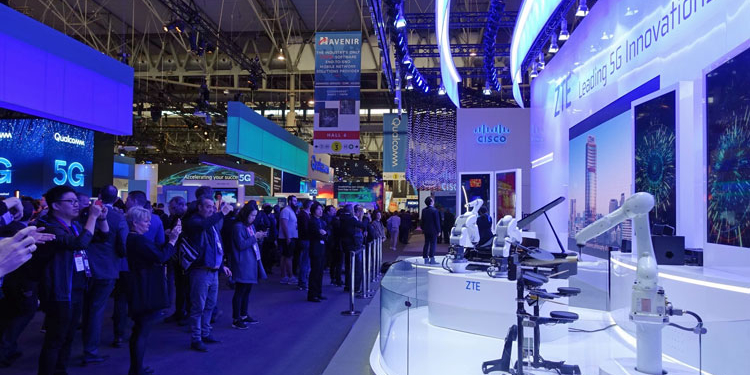 La feria Global Robot Expo 2019 se celebró los días 8 y 9 de mayo en Madrid./ Foto: Xinhua