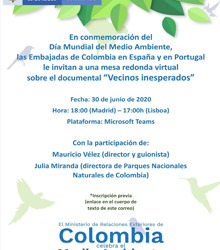 La Embajada de Colombia celebra el Día Mundial del Medio Ambiente