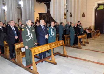 Misa por las víctimas de los recientes atentados terroristas en Colombia