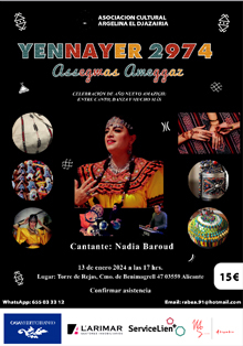 Casa Mediterráneo celebra el Año Nuevo Amazigh con cultura bereber