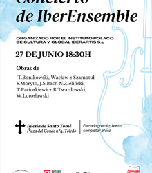 Concierto de música polaca en la Iglesia Santo Tomé de Toledo