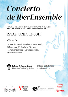 Concierto de música polaca en la Iglesia Santo Tomé de Toledo