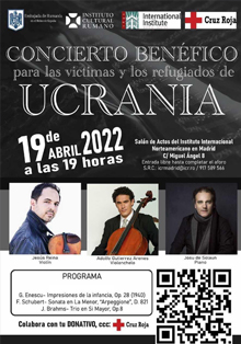 Concierto benéfico por las víctimas y refugiados de Ucrania