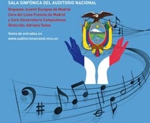 Concierto solidario con Ecuador de las embajadas ecuatoriana y francesa