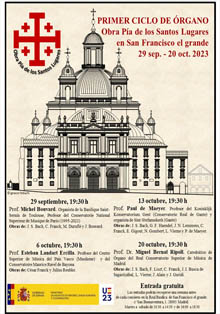 Conciertos de órgano en la Real Basílica de San Francisco el Grande