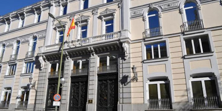 Sede del Consejo General del Poder Judicial.