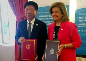 España tramitará con urgencia el Convenio de Seguridad Social con China