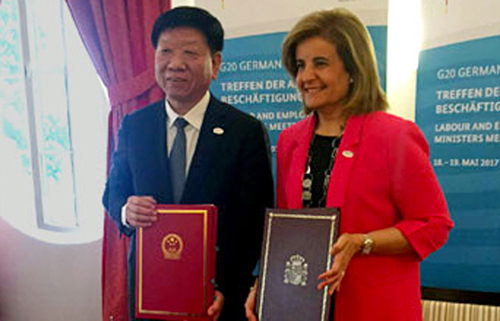 España tramitará con urgencia el Convenio de Seguridad Social con China