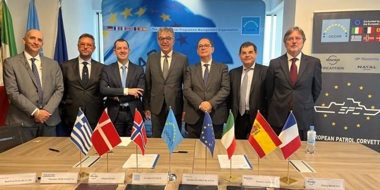 Firmada la primera fase del proyecto de Corbeta Europea, en el que participa Navantia