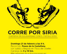 Corre por Siria: Casa Árabe se solidariza con el pueblo sirio