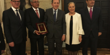 Cremades recibe el premio ‘Jurista del Año’ en la Embajada alemana