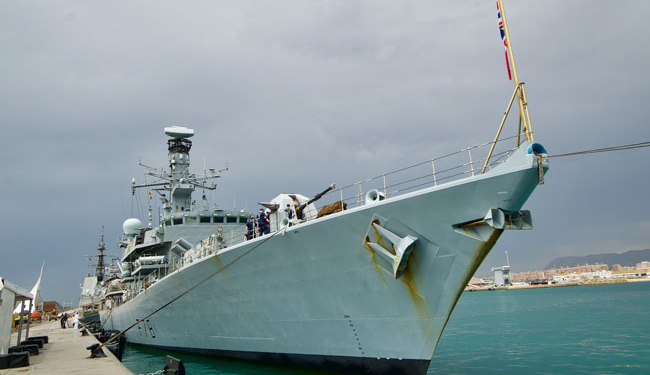 Primera visita a España de un buque del Grupo de Combate del portaaviones Queen Elizabeth   