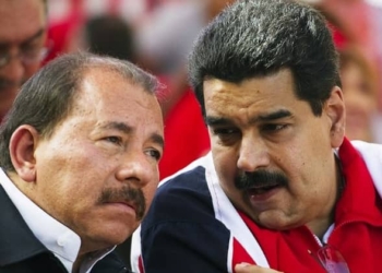 Daniel Ortega y Nicolás Maduro, en una foto de archivo.