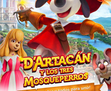 Se estrena en pantalla grande ‘D’Artacán y los tres Mosqueperros’