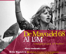 Mesa redonda en el Instituto Francés: de Mayo del 68 al 15M