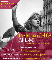 Mesa redonda en el Instituto Francés: de Mayo del 68 al 15M