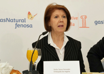 La embajadora de Argelia reclama apoyo financiero a las pymes españolas en su país