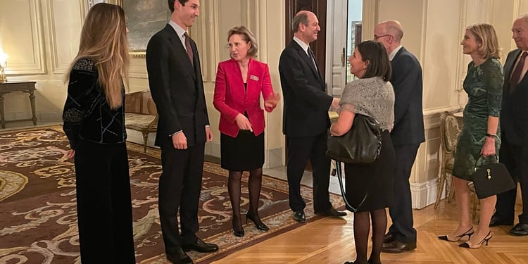 El embajador de Italia, Ricardo Guariglia, se despide de España