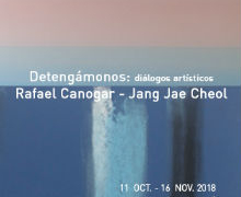 El Centro Cultural Coreano expone obras de Canogar y Jae Cheol
