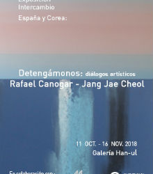 El Centro Cultural Coreano expone obras de Canogar y Jae Cheol